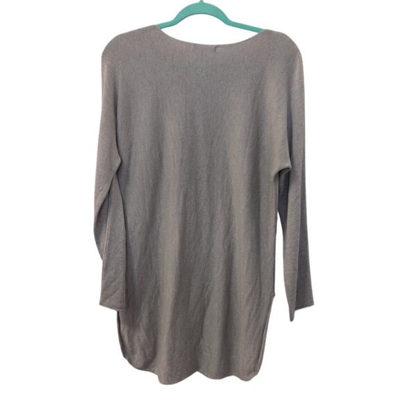 Joan Vass Tan Tunic Sweater | Size M | Classic & Cozy - Picture 4 of 4